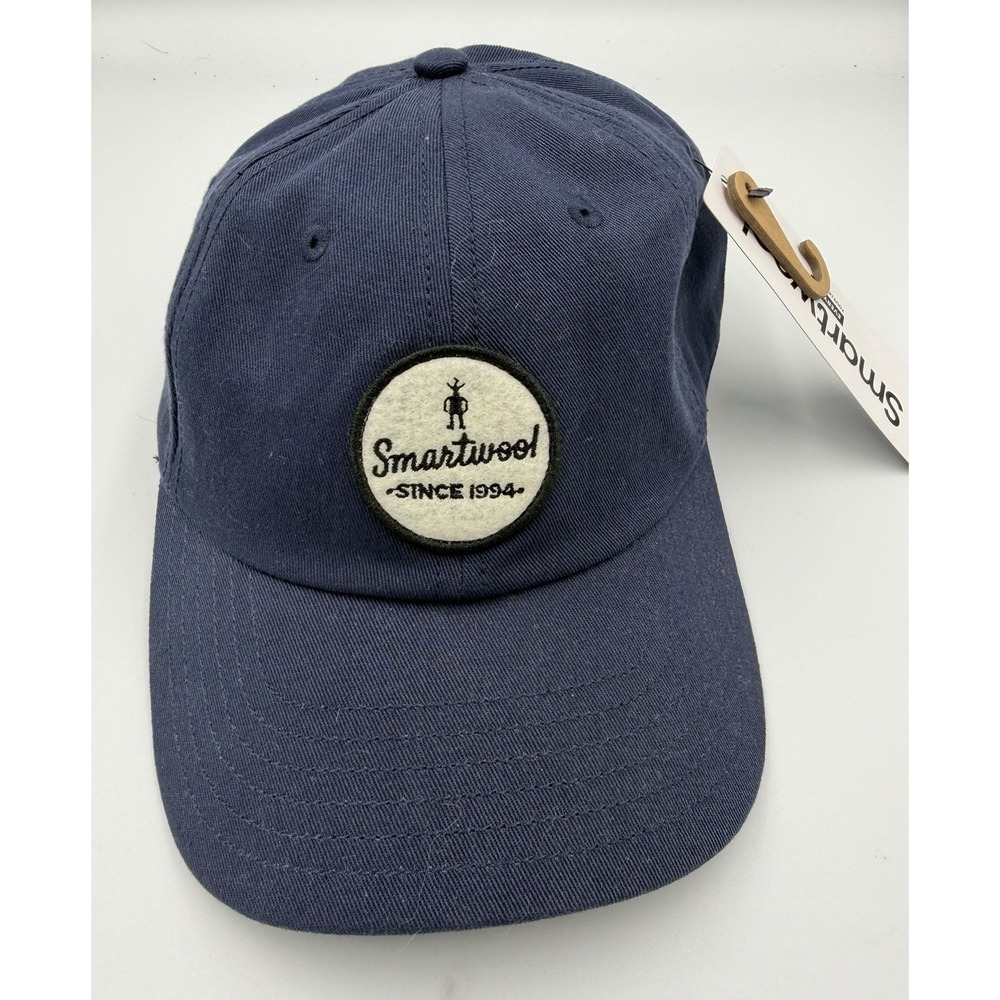Smartwool Men's Logo Baseball Cap Deep Navy Blue One Size